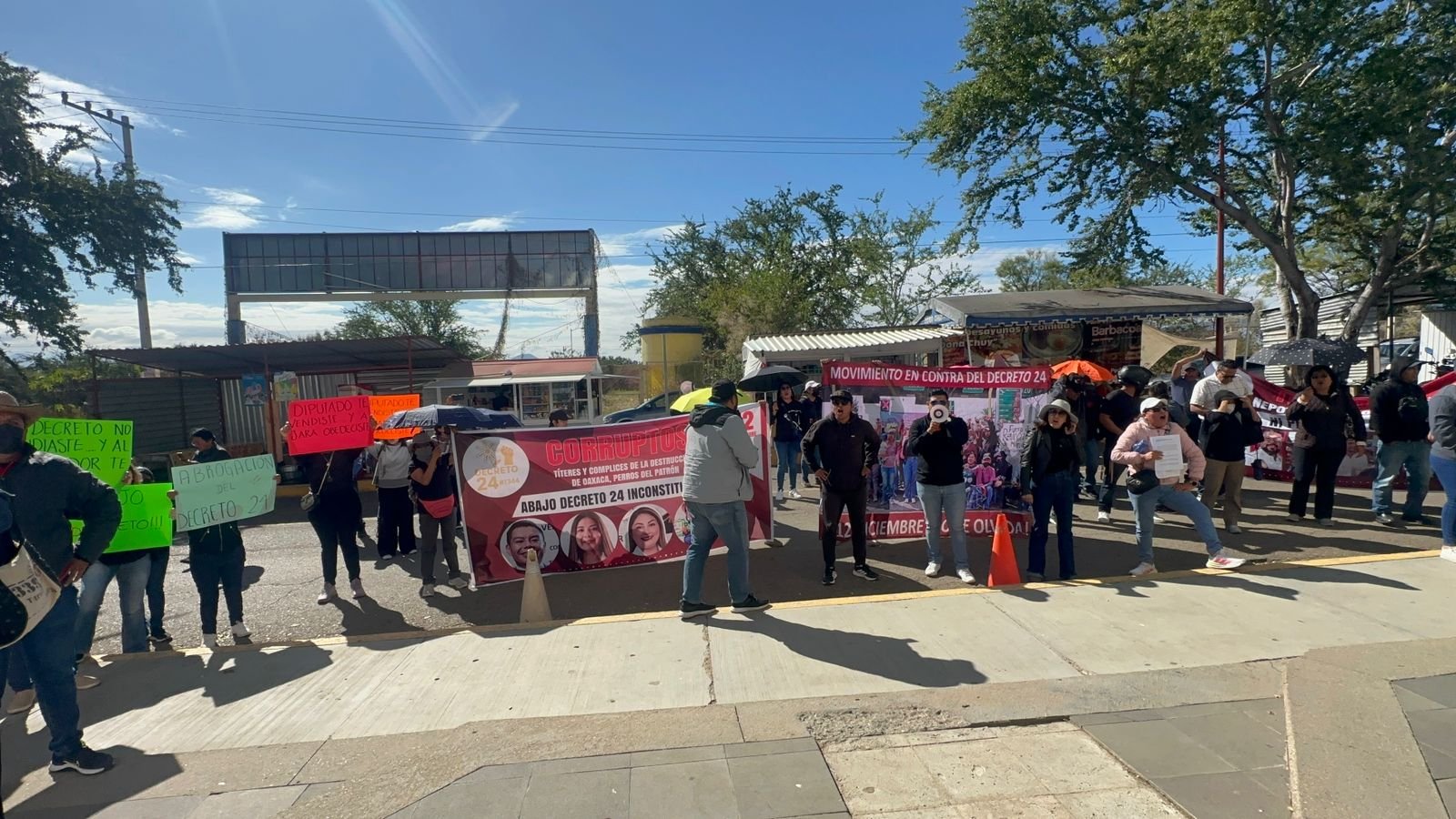 El grupo pide la desaparición del Decreto 24 y una mesa de diálogo con la presidenta de la Jucopo.