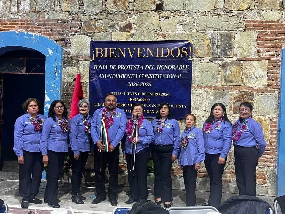 Oaxaca abre 2026 con relevo comunitario sin sobresaltos