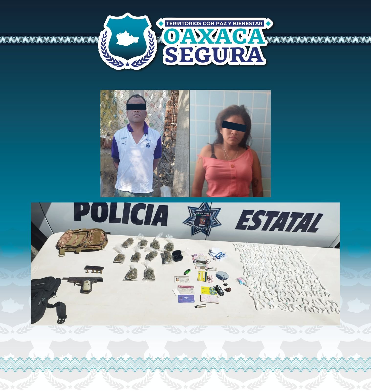 𝙇𝙚𝙨 𝙖𝙨𝙚𝙜𝙪𝙧𝙖𝙧𝙤𝙣 𝙢á𝙨 𝙙𝙚 300 𝙙𝙤𝙨𝙞𝙨 𝙙𝙚 𝙥𝙧𝙚𝙨𝙪𝙣𝙩𝙖𝙨 𝙙𝙧𝙤𝙜𝙖𝙨, 𝙪𝙣 𝙖𝙧𝙢𝙖 𝙙𝙚 𝙛𝙪𝙚𝙜𝙤 𝙮 𝙢𝙪𝙣𝙞𝙘𝙞𝙤𝙣𝙚𝙨.