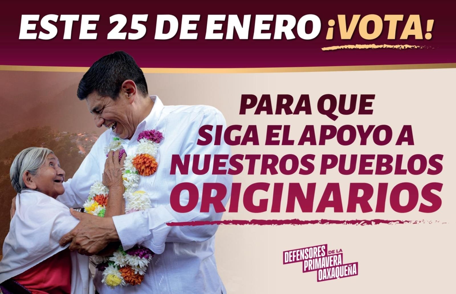 𝙀𝙡 𝙧𝙚𝙘𝙤𝙣𝙤𝙘𝙞𝙢𝙞𝙚𝙣𝙩𝙤 𝙖 𝙣𝙪𝙚𝙨𝙩𝙧𝙖𝙨 𝙧𝙖í𝙘𝙚𝙨 𝙩𝙖𝙢𝙗𝙞é𝙣 𝙨𝙚 𝙚𝙭𝙥𝙧𝙚𝙨𝙖 𝙚𝙣 𝙡𝙖𝙨 𝙪𝙧𝙣𝙖𝙨; 𝙚𝙨𝙩𝙚 25 𝙙𝙚 𝙚𝙣𝙚𝙧𝙤, 𝙡𝙖 𝙥𝙖𝙧𝙩𝙞𝙘𝙞𝙥𝙖𝙘𝙞ó𝙣 𝙘𝙪𝙚𝙣𝙩𝙖.