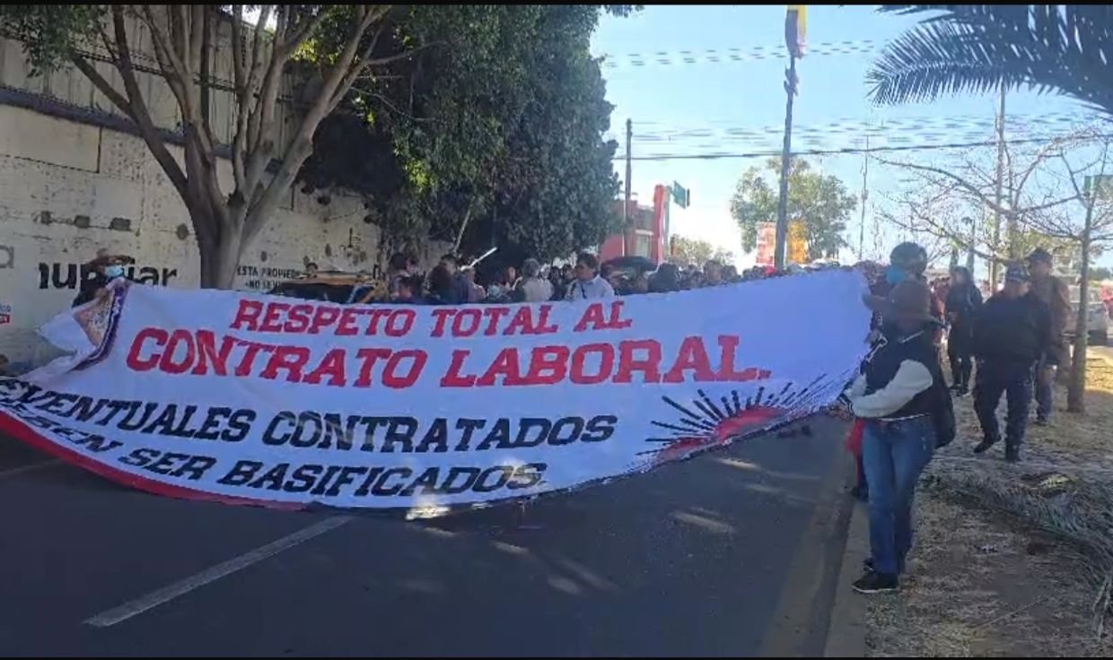 𝙏𝙧𝙖𝙗𝙖𝙟𝙖𝙙𝙤𝙧𝙚𝙨 𝙙𝙚 𝙡𝙖 𝙐𝘼𝘽𝙅𝙊 𝙢𝙖𝙧𝙘𝙝𝙖𝙣 𝙚𝙣 𝙊𝙖𝙭𝙖𝙘𝙖 𝙮 𝙖𝙙𝙫𝙞𝙚𝙧𝙩𝙚𝙣 𝙝𝙪𝙚𝙡𝙜𝙖 𝙚𝙣 𝙛𝙚𝙗𝙧𝙚𝙧𝙤 𝙨𝙞 𝙣𝙤 𝙝𝙖𝙮 𝙧𝙚𝙨𝙥𝙪𝙚𝙨𝙩𝙖𝙨.