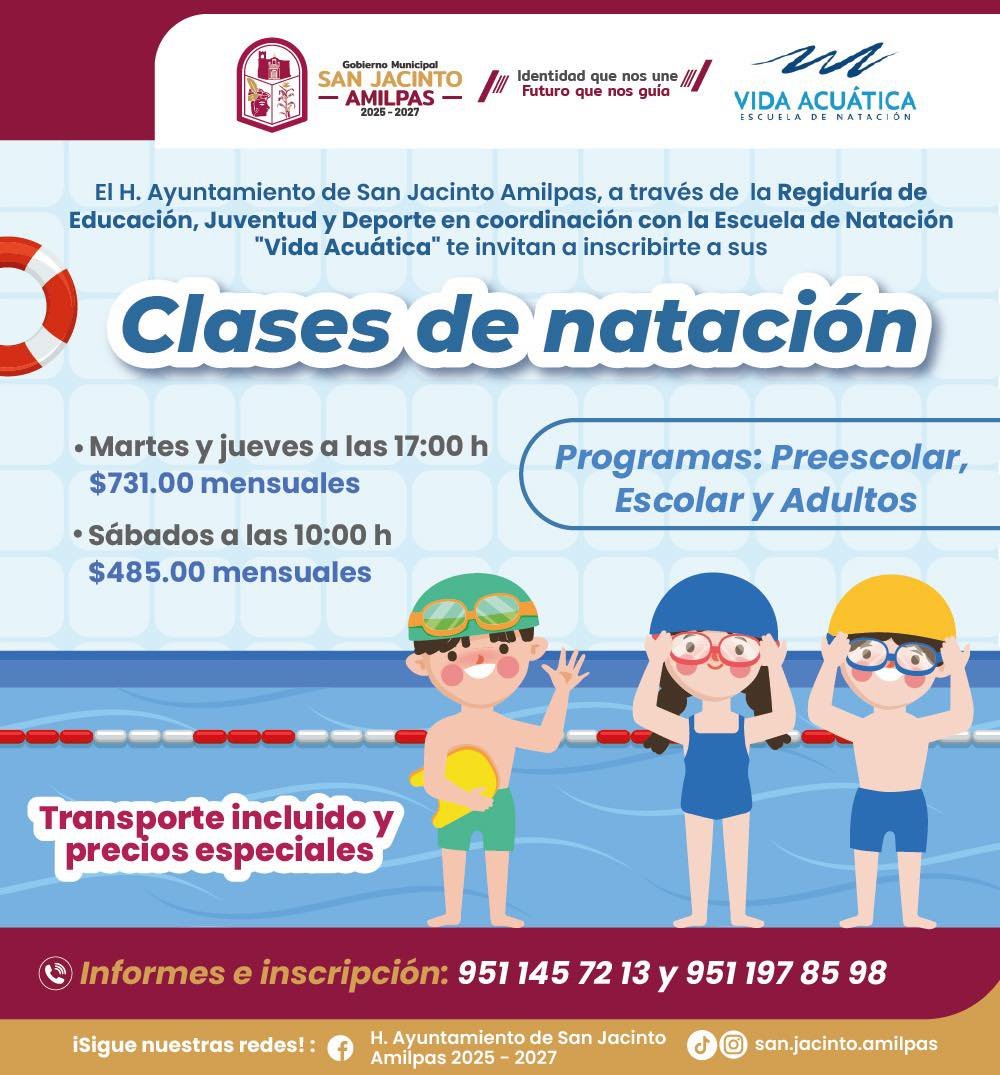 𝘿𝙚𝙨𝙙𝙚 𝙥𝙧𝙚𝙚𝙨𝙘𝙤𝙡𝙖𝙧 𝙝𝙖𝙨𝙩𝙖 𝙖𝙙𝙪𝙡𝙩𝙤𝙨, 𝙚𝙡 𝙢𝙪𝙣𝙞𝙘𝙞𝙥𝙞𝙤 𝙖𝙗𝙧𝙚 𝙪𝙣𝙖 𝙤𝙛𝙚𝙧𝙩𝙖 𝙖𝙘𝙘𝙚𝙨𝙞𝙗𝙡𝙚 𝙙𝙚 𝙣𝙖𝙩𝙖𝙘𝙞ó𝙣 𝙘𝙤𝙣 𝙩𝙧𝙖𝙣𝙨𝙥𝙤𝙧𝙩𝙚 𝙞𝙣𝙘𝙡𝙪𝙞𝙙𝙤 𝙮 𝙤𝙥𝙘𝙞𝙤𝙣𝙚𝙨 𝙚𝙣𝙩𝙧𝙚 𝙨𝙚𝙢𝙖𝙣𝙖 𝙮 𝙛𝙞𝙣𝙚𝙨 𝙙𝙚 𝙨𝙚𝙢𝙖𝙣𝙖.