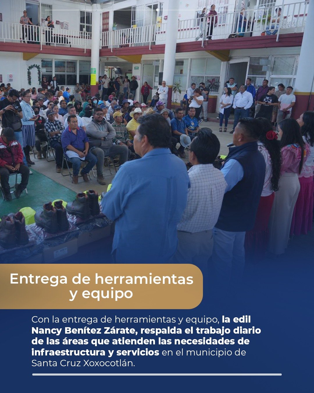 𝙀𝙡 𝙖𝙮𝙪𝙣𝙩𝙖𝙢𝙞𝙚𝙣𝙩𝙤 𝙚𝙣𝙩𝙧𝙚𝙜ó 𝙚𝙦𝙪𝙞𝙥𝙤 𝙙𝙚 𝙩𝙧𝙖𝙗𝙖𝙟𝙤 𝙥𝙖𝙧𝙖 𝙢𝙚𝙟𝙤𝙧𝙖𝙧 𝙡𝙖 𝙖𝙩𝙚𝙣𝙘𝙞ó𝙣 𝙙𝙞𝙖𝙧𝙞𝙖 𝙚𝙣 𝙘𝙖𝙡𝙡𝙚𝙨 𝙮 𝙘𝙤𝙡𝙤𝙣𝙞𝙖𝙨.