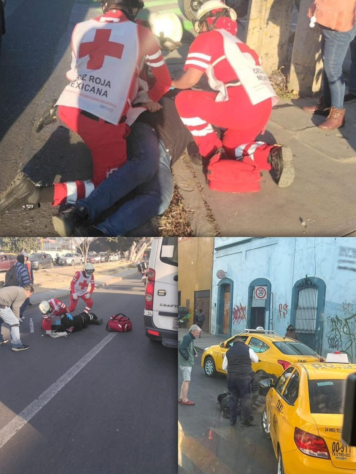 𝗧𝗿𝗲𝘀 𝗮𝘁𝗿𝗼𝗽𝗲𝗹𝗹𝗮𝗱𝗼𝘀 𝗲𝗻 𝗱𝗼𝘀 𝗵𝗼𝗿𝗮𝘀 𝗲𝗻 𝗹𝗮 𝗰𝗮𝗽𝗶𝘁𝗮𝗹 𝗱𝗲 𝗢𝗮𝘅𝗮𝗰𝗮. 