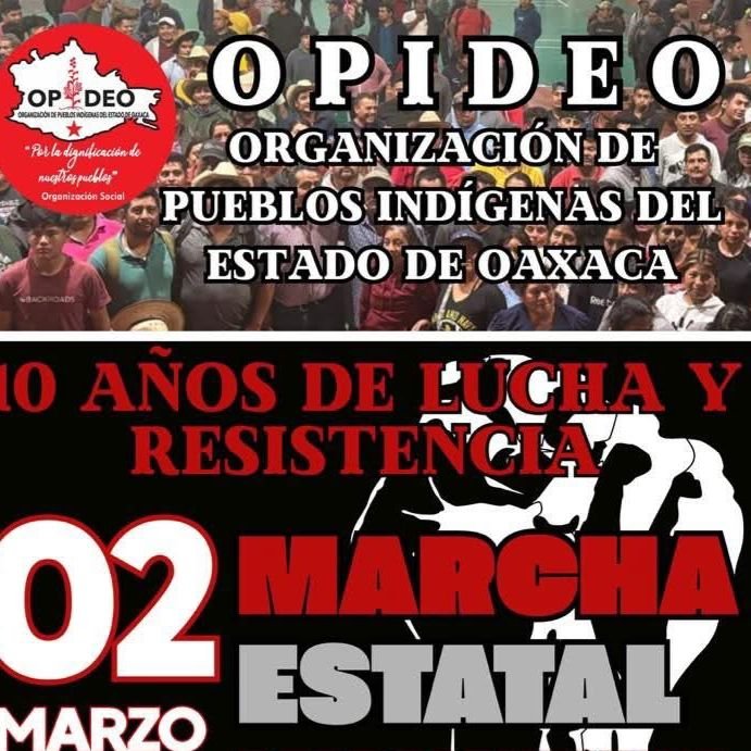 𝗢𝗣𝗜𝗗𝗘𝗢 𝗮𝗻𝘂𝗻𝗰𝗶𝗮 𝗺𝗮𝗿𝗰𝗵𝗮 𝗲𝗹 𝟮 𝗱𝗲 𝗺𝗮𝗿𝘇𝗼 𝗲𝗻 𝗹𝗮 𝗰𝗮𝗽𝗶𝘁𝗮𝗹.