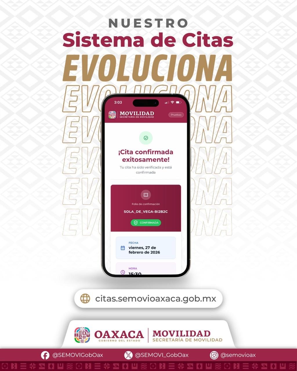 𝗦𝗲𝗺𝗼𝘃𝗶 𝗹𝗮𝗻𝘇𝗮 𝗻𝘂𝗲𝘃𝗼 𝘀𝗶𝘀𝘁𝗲𝗺𝗮 𝗱𝗲 𝗰𝗶𝘁𝗮𝘀: 𝗮𝘁𝗲𝗻𝗰𝗶𝗼́𝗻 𝗰𝗼𝗻 𝗵𝗼𝗿𝗮 𝗮𝘀𝗶𝗴𝗻𝗮𝗱𝗮 𝘆 𝘀𝗶𝗻 𝗳𝗶𝗹𝗮𝘀