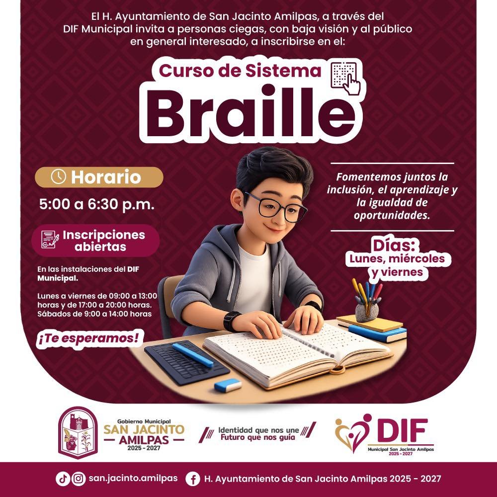 𝗜𝗺𝗽𝘂𝗹𝘀𝗮𝗻 𝗰𝘂𝗿𝘀𝗼 𝗱𝗲 𝗕𝗿𝗮𝗶𝗹𝗹𝗲 𝗲𝗻 𝗦𝗮𝗻 𝗝𝗮𝗰𝗶𝗻𝘁𝗼 𝗔𝗺𝗶𝗹𝗽𝗮𝘀 𝗽𝗮𝗿𝗮 𝗳𝗼𝗿𝘁𝗮𝗹𝗲𝗰𝗲𝗿 𝗹𝗮 𝗶𝗻𝗰𝗹𝘂𝘀𝗶𝗼́𝗻