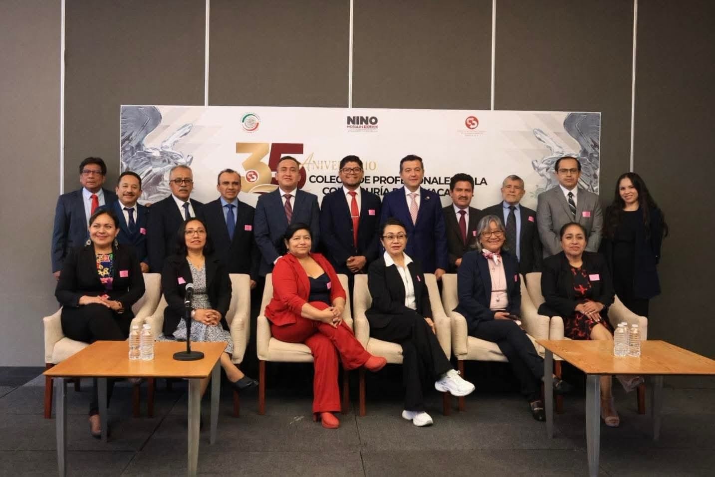 𝗖𝗼𝗻𝘁𝗮𝗱𝗼𝗿𝗲𝘀 𝗱𝗲 𝗢𝗮𝘅𝗮𝗰𝗮 𝗿𝗲𝗰𝗶𝗯𝗲𝗻 𝗿𝗲𝗰𝗼𝗻𝗼𝗰𝗶𝗺𝗶𝗲𝗻𝘁𝗼 𝗲𝗻 𝗲𝗹 𝗦𝗲𝗻𝗮𝗱𝗼 𝘁𝗿𝗮𝘀 𝟯𝟱 𝗮𝗻̃𝗼𝘀 𝗱𝗲 𝘁𝗿𝗮𝘆𝗲𝗰𝘁𝗼𝗿𝗶𝗮