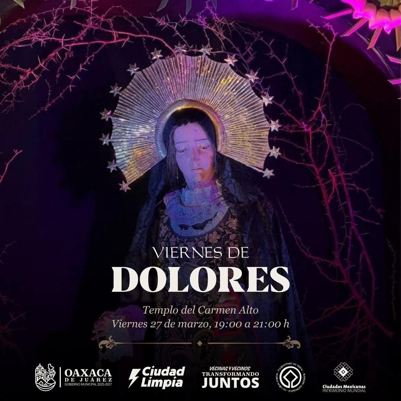 𝗢𝗮𝘅𝗮𝗰𝗮 𝗲𝗻𝘁𝗿𝗮 𝗲𝗻 𝗺𝗼𝗱𝗼 𝗦𝗲𝗺𝗮𝗻𝗮 𝗦𝗮𝗻𝘁𝗮: 𝗳𝗲, 𝘁𝗿𝗮𝗱𝗶𝗰𝗶ó𝗻 𝘆 𝗼𝗽𝗲𝗿𝗮𝘁𝗶𝘃𝗼 𝗲𝗻 𝗹𝗮𝘀 𝗰𝗮𝗹𝗹𝗲𝘀