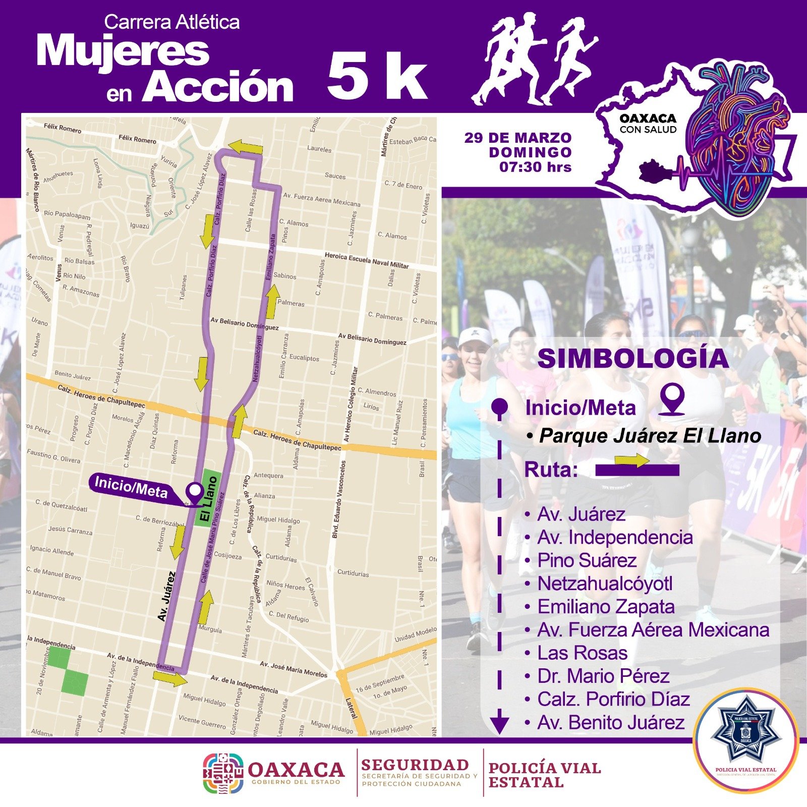 Habrá c𝗶𝗲𝗿𝗿𝗲𝘀 𝘃𝗶𝗮𝗹𝗲𝘀 𝗲𝗻 𝗹𝗮 𝗰𝗮𝗽𝗶𝘁𝗮𝗹 𝗽𝗼𝗿 𝗹𝗮 𝗰𝗮𝗿𝗿𝗲𝗿𝗮 𝟱𝗞.