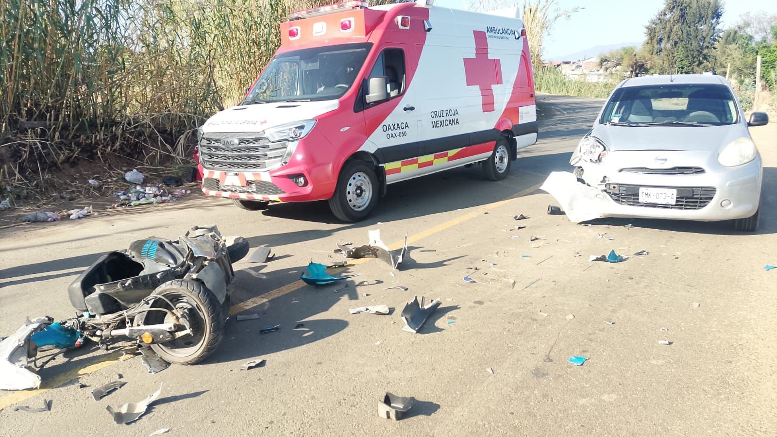 𝗖𝗵𝗼𝗾𝘂𝗲 𝗲𝗻 𝗥í𝗼 𝗦𝗮𝗹𝗮𝗱𝗼 𝗱𝗲𝗷𝗮 𝘂𝗻 𝗹𝗲𝘀𝗶𝗼𝗻𝗮𝗱𝗼