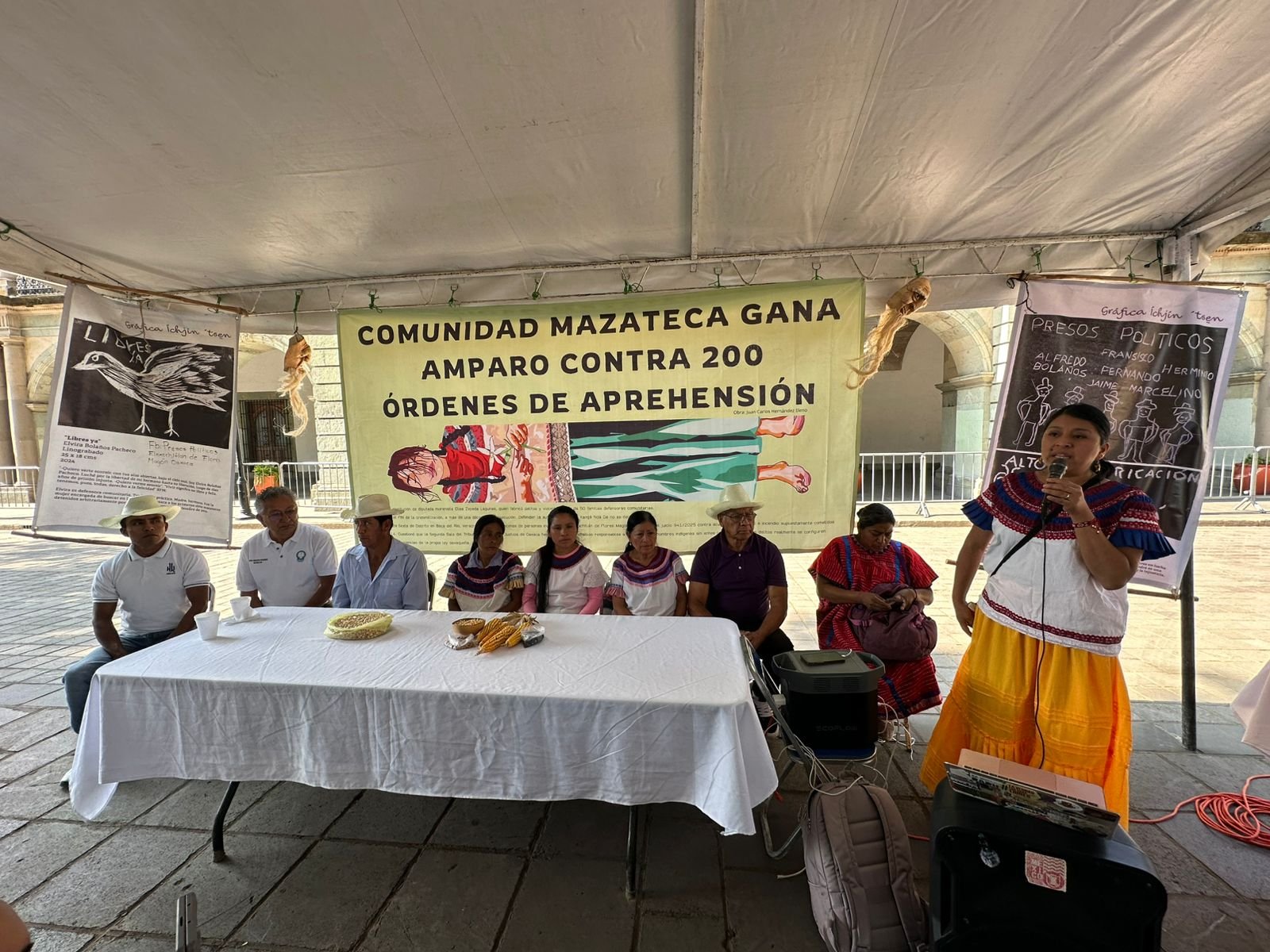 𝗧𝗶𝗿𝗮𝗻 𝟮𝟬𝟬 𝗼́𝗿𝗱𝗲𝗻𝗲𝘀 𝗱𝗲 𝗮𝗽𝗿𝗲𝗵𝗲𝗻𝘀𝗶𝗼́𝗻 𝗰𝗼𝗻𝘁𝗿𝗮 𝗰𝗼𝗺𝘂𝗻𝗲𝗿𝗼𝘀 𝗺𝗮𝘇𝗮𝘁𝗲𝗰𝗼𝘀