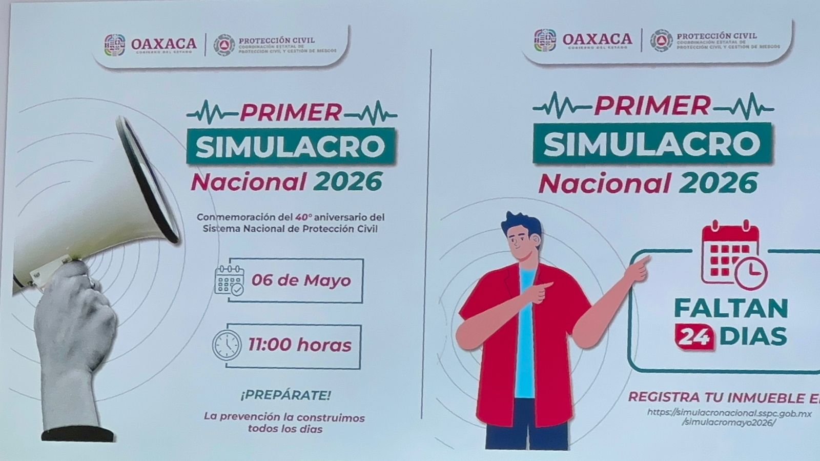 𝗢𝗮𝘅𝗮𝗰𝗮 𝘀𝗲 𝗽𝗿𝗲𝗽𝗮𝗿𝗮 𝗽𝗮𝗿𝗮 𝘂𝗻 𝘀𝗶𝗺𝘂𝗹𝗮𝗰𝗿𝗼 𝗱𝗲 𝘀𝗶𝘀𝗺𝗼 𝗱𝗲 𝗴𝗿𝗮𝗻 𝗶𝗻𝘁𝗲𝗻𝘀𝗶𝗱𝗮𝗱