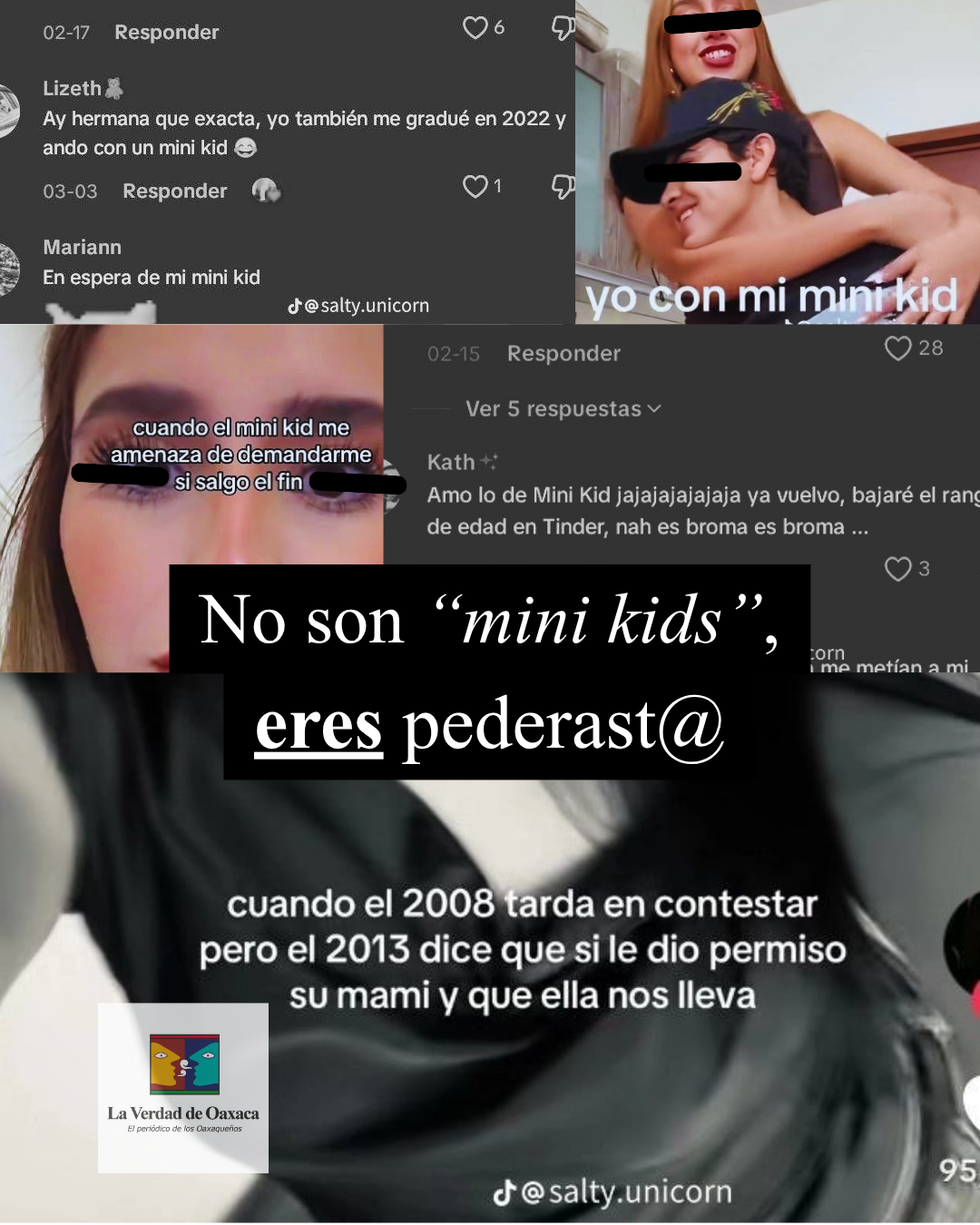 Los "mini kids" o la forma sutil de admitir ser pederasta.