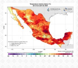 𝗢𝗹𝗮 𝗱𝗲 𝗰𝗮𝗹𝗼𝗿 𝗽𝗲𝗴𝗮 𝗰𝗼𝗻 𝗳𝘂𝗲𝗿𝘇𝗮 𝗲𝗻 𝗢𝗮𝘅𝗮𝗰𝗮 𝘆 𝘀𝗲 𝗲𝘅𝘁𝗶𝗲𝗻𝗱𝗲 𝗵𝗮𝘀𝘁𝗮 𝗳𝗶𝗻𝗮𝗹𝗲𝘀 𝗱𝗲 𝗮𝗯𝗿𝗶𝗹
