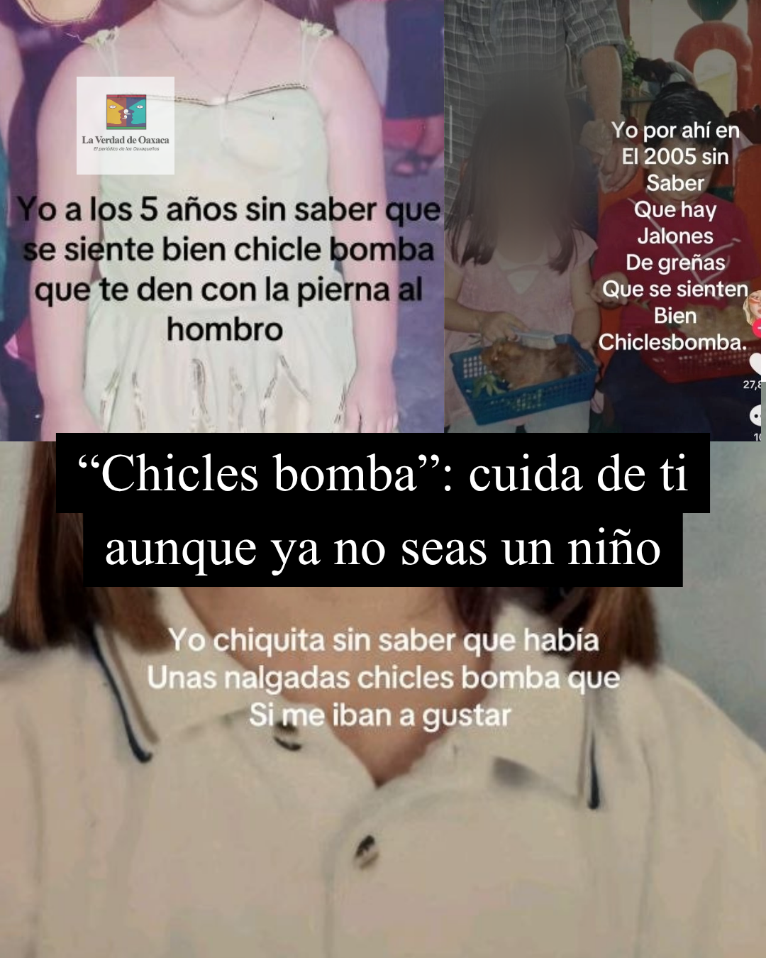Cuida de ti aunque ya no seas un niño