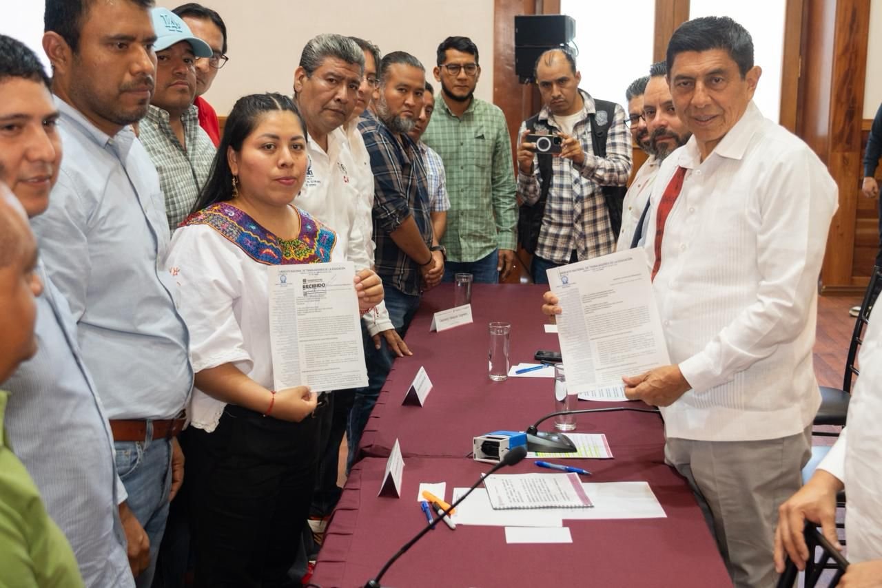 𝗚𝗼𝗯𝗶𝗲𝗿𝗻𝗼 𝗱𝗲 𝗢𝗮𝘅𝗮𝗰𝗮 𝗲𝗻𝘁𝗿𝗲𝗴𝗮𝗿𝗮́ 𝗽𝗿𝗶𝗺𝗲𝗿𝗮 𝗿𝗲𝘀𝗽𝘂𝗲𝘀𝘁𝗮 𝗮𝗹 𝗽𝗹𝗶𝗲𝗴𝗼 𝗱𝗲 𝗹𝗮 𝗦𝗲𝗰𝗰𝗶𝗼́𝗻 𝟮𝟮  