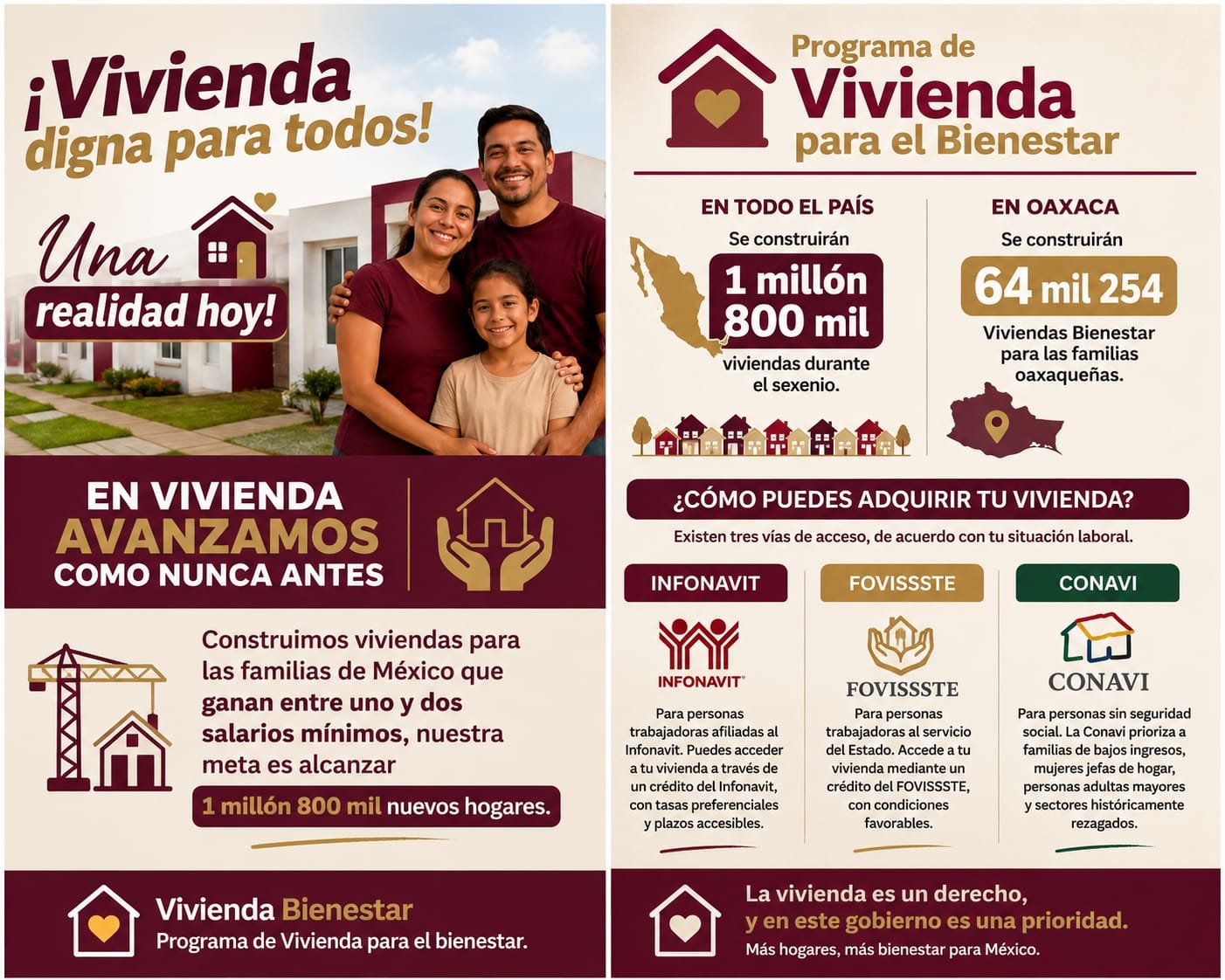 𝗠á𝘀 𝗳𝗮𝗺𝗶𝗹𝗶𝗮𝘀 𝗱𝗲 𝗢𝗮𝘅𝗮𝗰𝗮 𝗽𝗼𝗱𝗿á𝗻 𝗮𝗰𝗰𝗲𝗱𝗲𝗿 𝗮 𝘂𝗻𝗮 𝘃𝗶𝘃𝗶𝗲𝗻𝗱𝗮 𝗽𝗿𝗼𝗽𝗶𝗮: 𝗥𝗼𝘀𝗮 𝗠𝗮𝗿í𝗮 𝗖𝗮𝘀𝘁𝗿𝗼