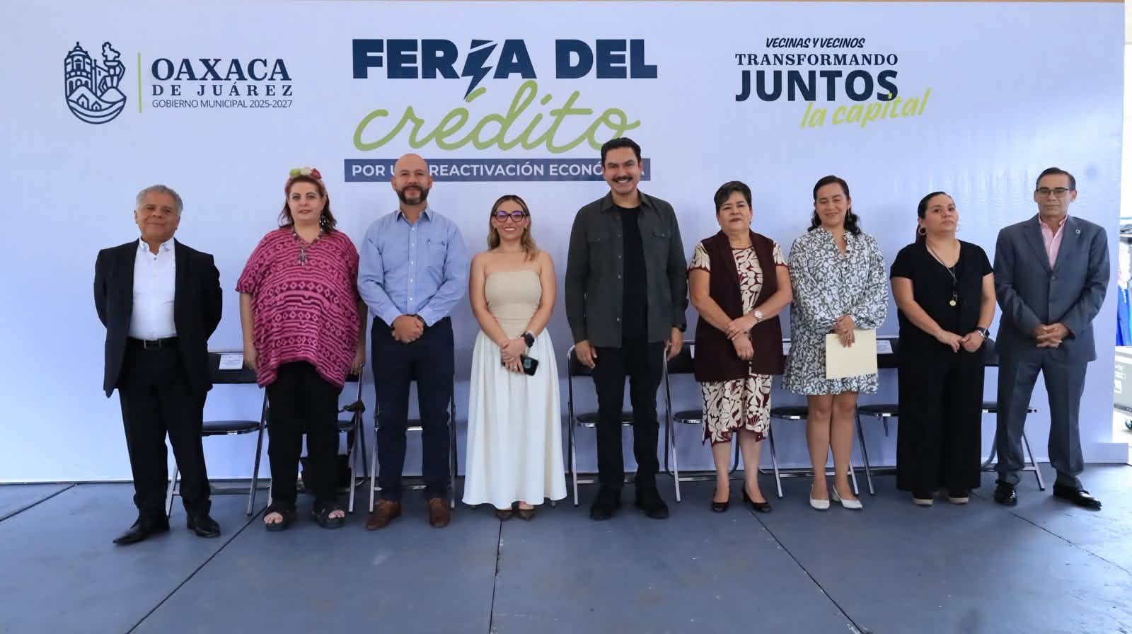 𝗜𝗻𝗮𝘂𝗴𝘂𝗿𝗮𝗻 𝗹𝗮 𝗙𝗲𝗿𝗶𝗮 𝗱𝗲𝗹 𝗖𝗿é𝗱𝗶𝘁𝗼 𝗽𝗮𝗿𝗮 𝗶𝗺𝗽𝘂𝗹𝘀𝗮𝗿 𝗹𝗮 𝗲𝗰𝗼𝗻𝗼𝗺í𝗮 𝗲𝗻 𝗢𝗮𝘅𝗮𝗰𝗮 𝗱𝗲 𝗝𝘂á𝗿𝗲𝘇