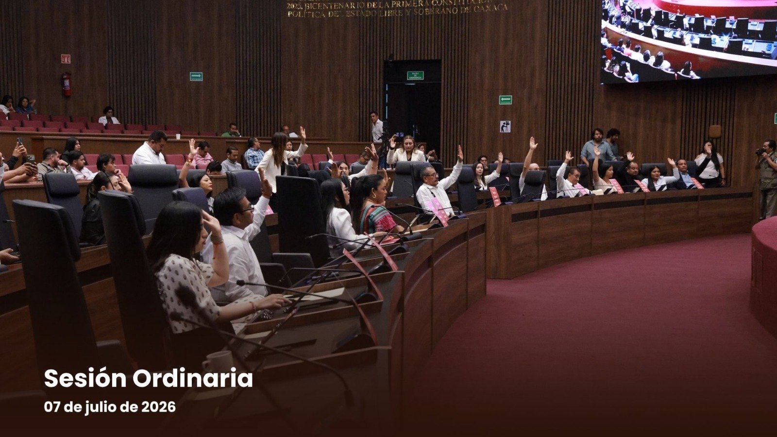 𝗖𝗼𝗻𝗴𝗿𝗲𝘀𝗼 𝗱𝗲 𝗢𝗮𝘅𝗮𝗰𝗮 𝗮𝗽𝗿𝘂𝗲𝗯𝗮 𝗿𝗲𝗳𝗼𝗿𝗺𝗮 𝗽𝗮𝗿𝗮 𝗳𝗮𝗰𝗶𝗹𝗶𝘁𝗮𝗿 𝘁𝗿á𝗺𝗶𝘁𝗲𝘀 𝗮 𝗽𝗲𝗿𝘀𝗼𝗻𝗮𝘀 𝗮𝗱𝘂𝗹𝘁𝗮𝘀 𝗺𝗮𝘆𝗼𝗿𝗲𝘀