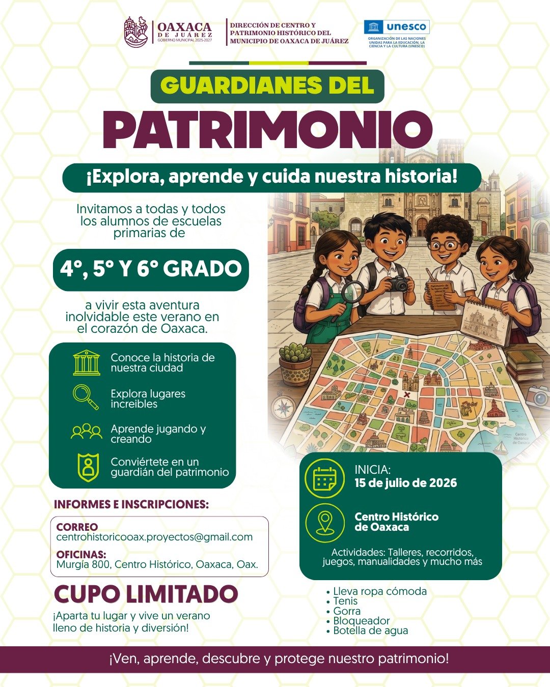 𝗜𝗻𝘃𝗶𝘁𝗮𝗻 𝗮 𝗻𝗶ñ𝗮𝘀 𝘆 𝗻𝗶ñ𝗼𝘀 𝗮 𝗰𝗼𝗻𝘃𝗲𝗿𝘁𝗶𝗿𝘀𝗲 𝗲𝗻 "𝗚𝘂𝗮𝗿𝗱𝗶𝗮𝗻𝗲𝘀 𝗱𝗲𝗹 𝗣𝗮𝘁𝗿𝗶𝗺𝗼𝗻𝗶𝗼"