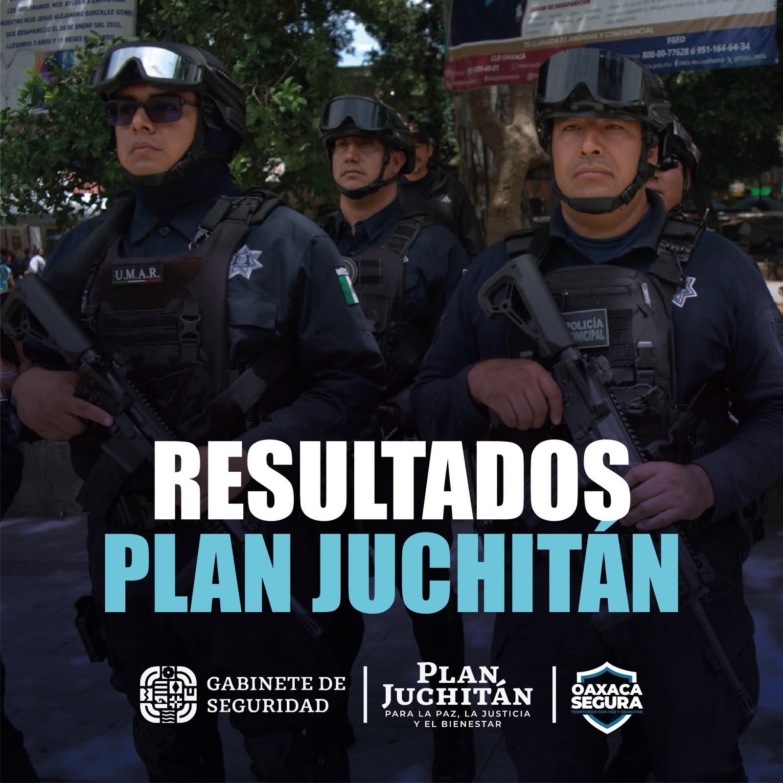 𝗥𝗲𝗽𝗼𝗿𝘁𝗮𝗻 𝟮𝟭𝟵 𝗱𝗲𝘁𝗲𝗻𝗶𝗱𝗼𝘀 𝗰𝗼𝗻 𝗲𝗹 𝗣𝗹𝗮𝗻 𝗝𝘂𝗰𝗵𝗶𝘁á𝗻