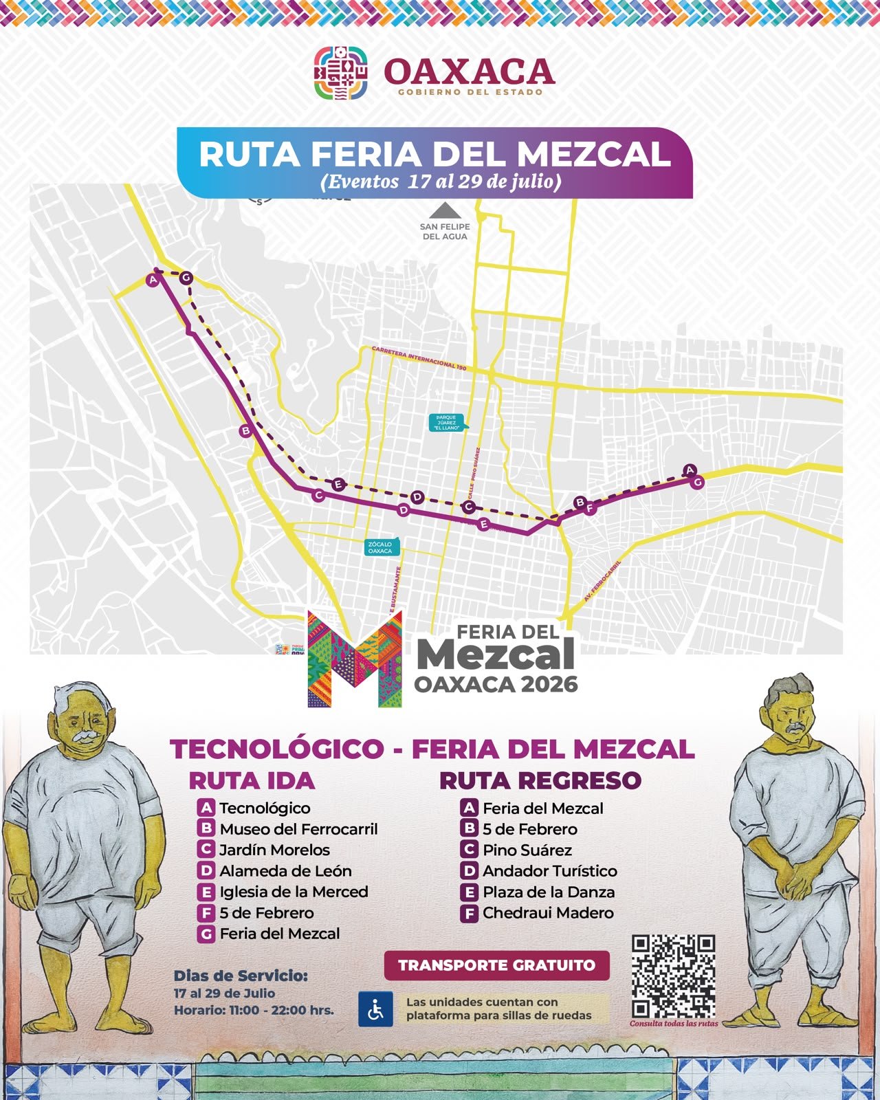 𝗕𝗶𝗻𝗻𝗶𝗕𝘂𝘀 𝗼𝗳𝗿𝗲𝗰𝗲𝗿á 𝘁𝗿𝗮𝗻𝘀𝗽𝗼𝗿𝘁𝗲 𝗴𝗿𝗮𝘁𝘂𝗶𝘁𝗼 𝗮 𝗹𝗮 𝗙𝗲𝗿𝗶𝗮 𝗱𝗲𝗹 𝗠𝗲𝘇𝗰𝗮𝗹 𝟮𝟬𝟮𝟲