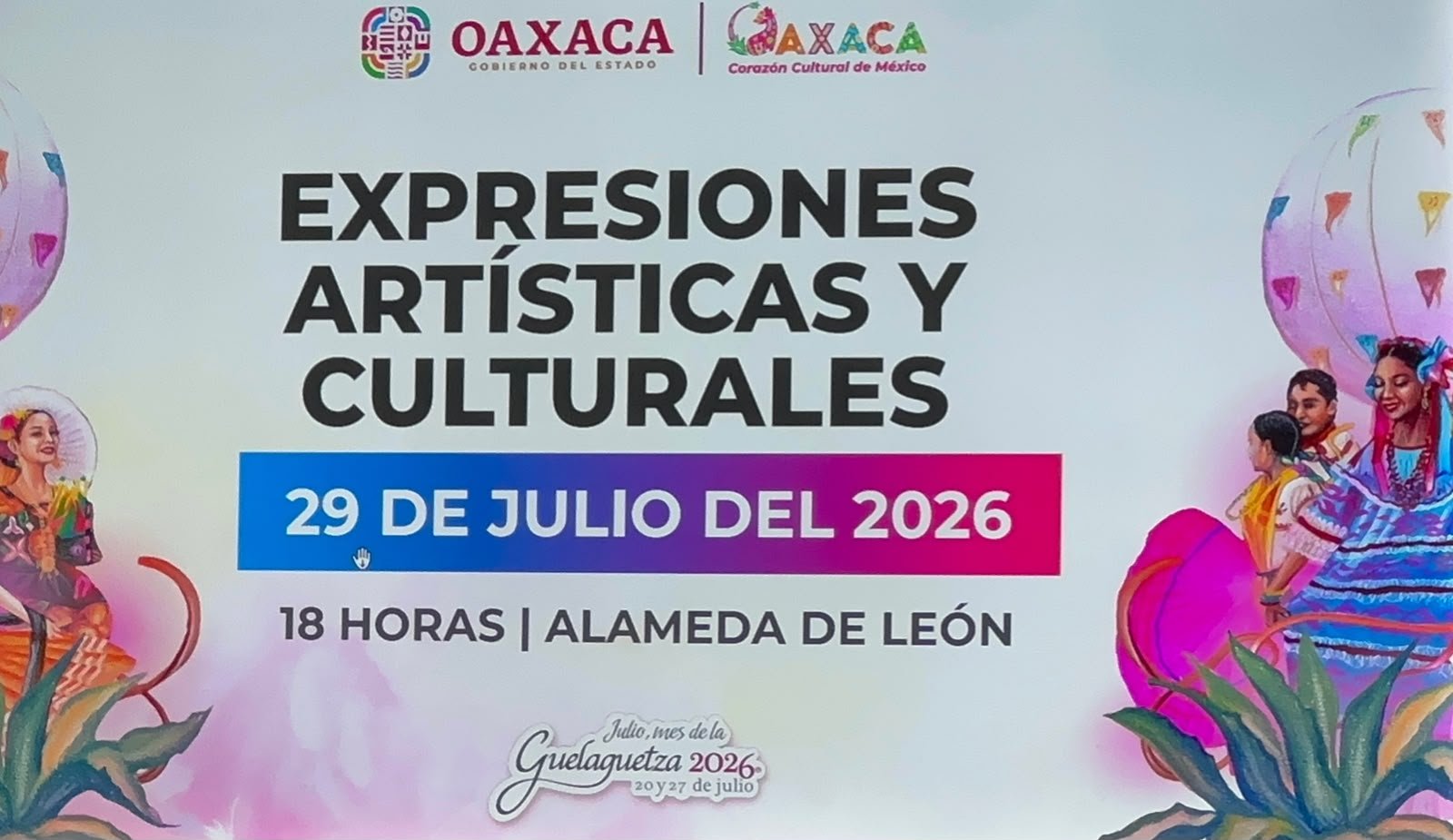 𝗔𝗹𝗮𝗺𝗲𝗱𝗮 𝗱𝗲 𝗟𝗲ó𝗻 𝘀𝗲𝗿á 𝘀𝗲𝗱𝗲 𝗱𝗲 𝗹𝗮 𝗽𝗿𝗶𝗺𝗲𝗿𝗮 𝗽𝗿𝗲𝘀𝗲𝗻𝘁𝗮𝗰𝗶ó𝗻 𝗱𝗲 𝗹𝗮𝘀 𝗘𝘅𝗽𝗿𝗲𝘀𝗶𝗼𝗻𝗲𝘀 𝗔𝗿𝘁í𝘀𝘁𝗶𝗰𝗮𝘀 𝘆 𝗖𝘂𝗹𝘁𝘂𝗿𝗮𝗹𝗲𝘀