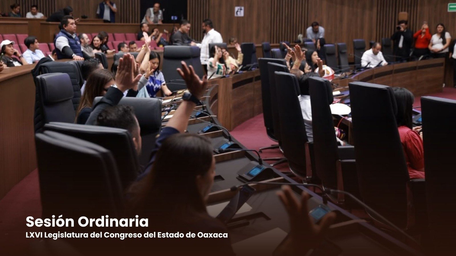 𝗖𝗼𝗻𝗴𝗿𝗲𝘀𝗼 𝗱𝗲 𝗢𝗮𝘅𝗮𝗰𝗮 𝗮𝘃𝗮𝗹𝗮 𝗱𝗲𝘀𝗶𝗴𝗻𝗮𝗰𝗶ó𝗻 𝗱𝗲 𝗮𝘂𝘁𝗼𝗿𝗶𝗱𝗮𝗱𝗲𝘀 𝗺𝘂𝗻𝗶𝗰𝗶𝗽𝗮𝗹𝗲𝘀