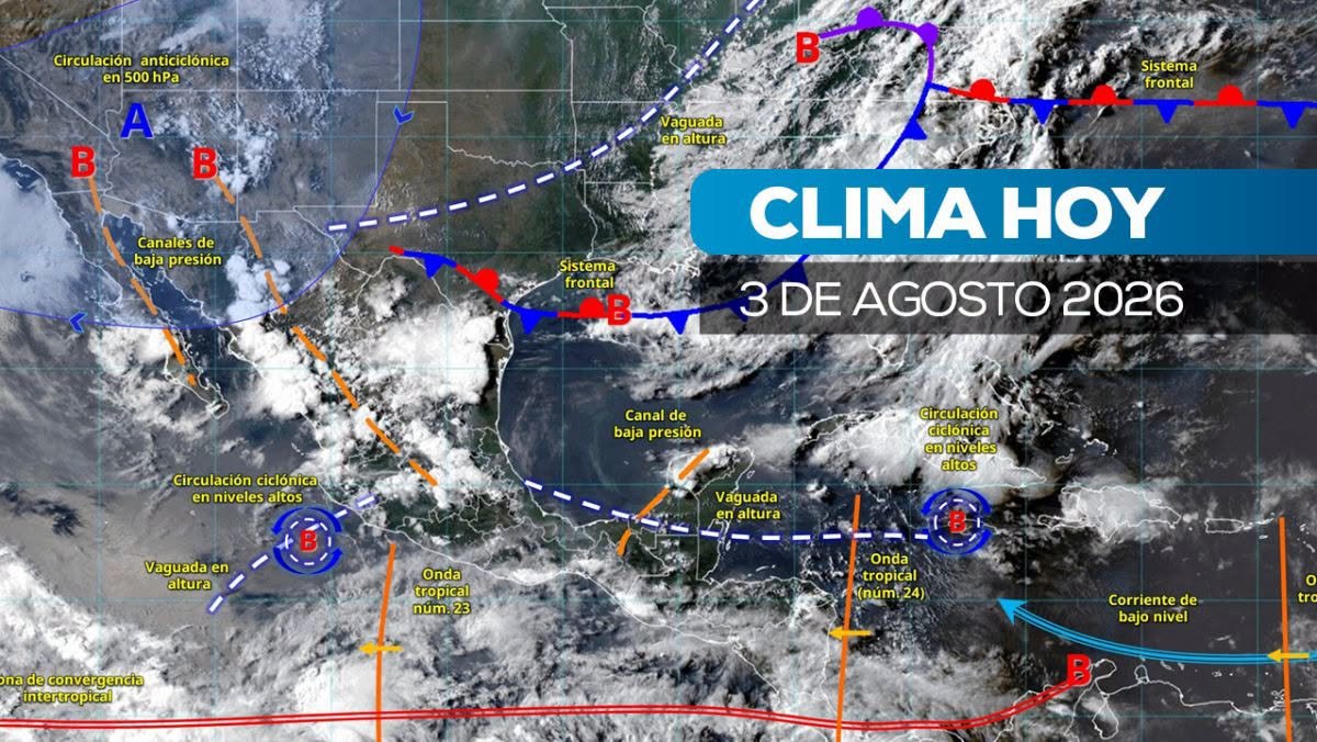 Prevén lluvias aisladas y ambiente caluroso este lunes en Oaxaca
