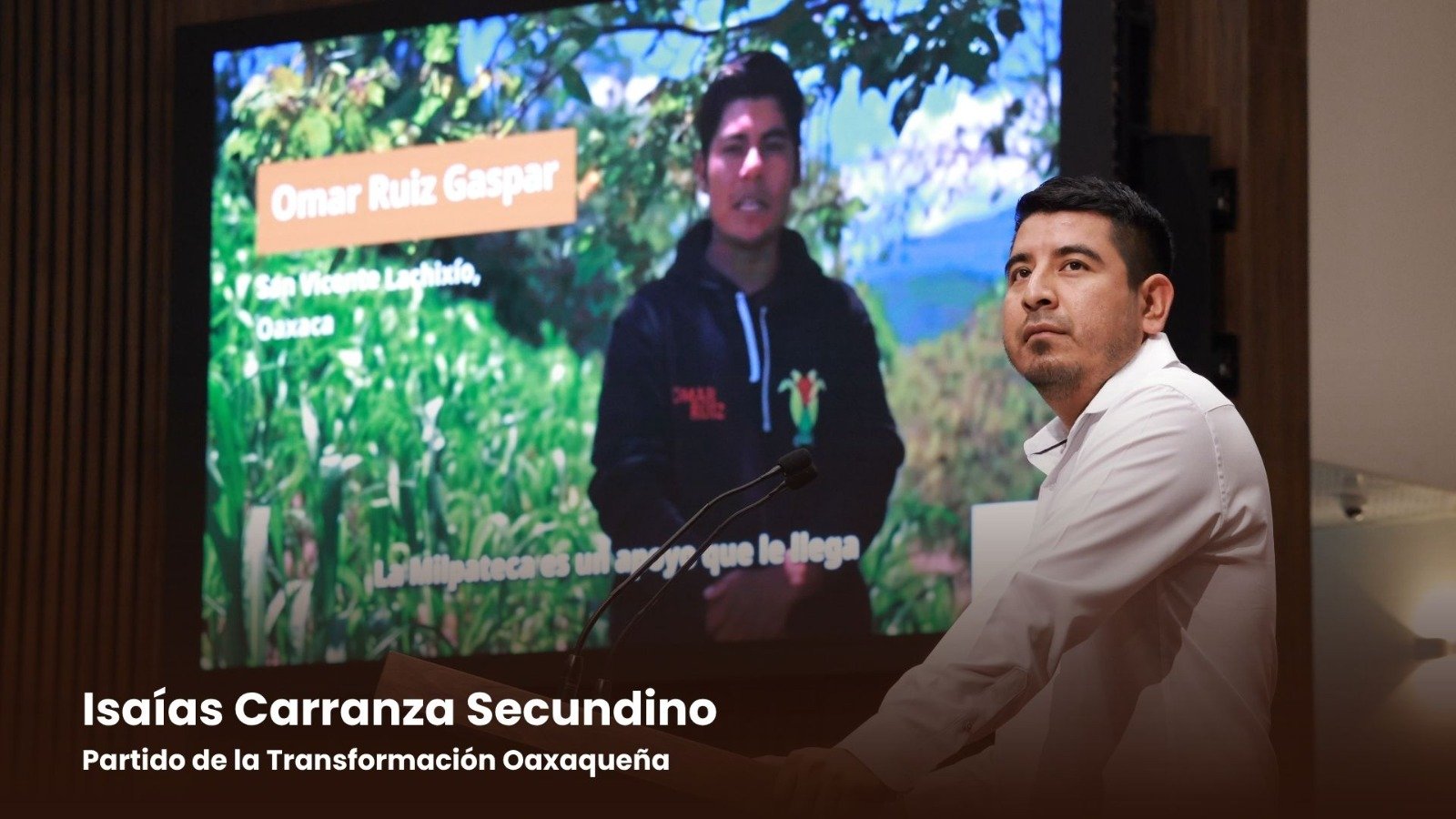 𝗗𝗲𝘀𝘁𝗮𝗰𝗮𝗻 𝗲𝗻 𝗲𝗹 𝗖𝗼𝗻𝗴𝗿𝗲𝘀𝗼 𝗱𝗲 𝗢𝗮𝘅𝗮𝗰𝗮 𝗲𝗹 𝗶𝗺𝗽𝘂𝗹𝘀𝗼 𝗮𝗹 𝗺𝗮í𝘇 𝗻𝗮𝘁𝗶𝘃𝗼 𝘆 𝗹𝗮 𝘀𝗼𝗯𝗲𝗿𝗮𝗻í𝗮 𝗮𝗹𝗶𝗺𝗲𝗻𝘁𝗮𝗿𝗶𝗮