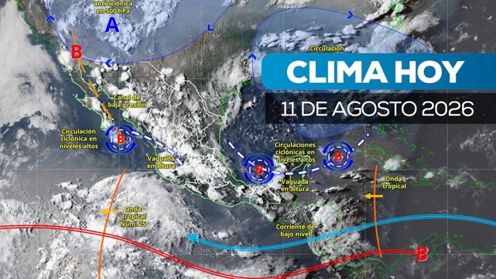 Oaxaca tendrá un martes caluroso; prevén tormentas aisladas en el Istmo