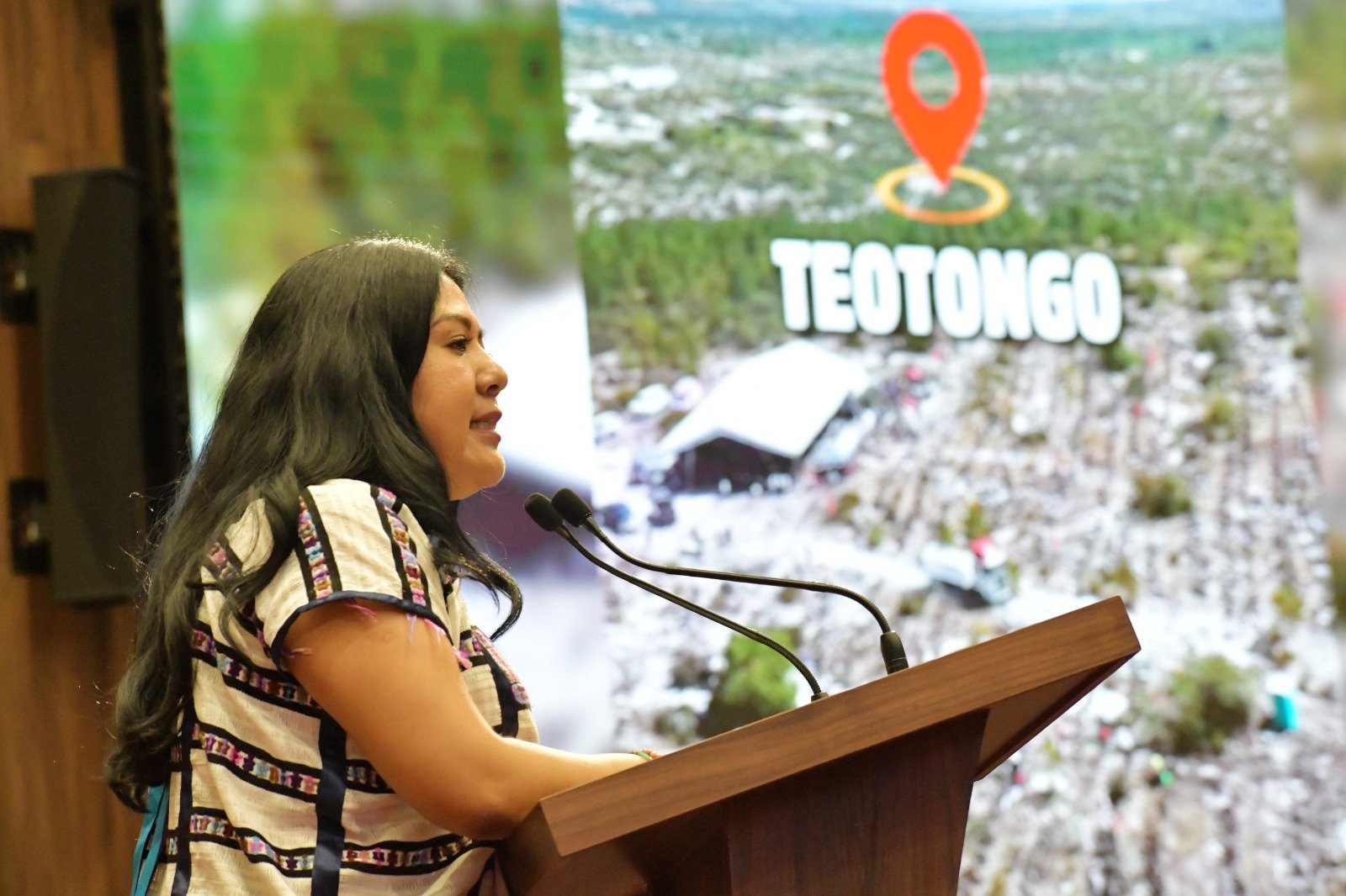 Tania Caballero destaca reforestación en la Mixteca para recuperar suelos y captar agua