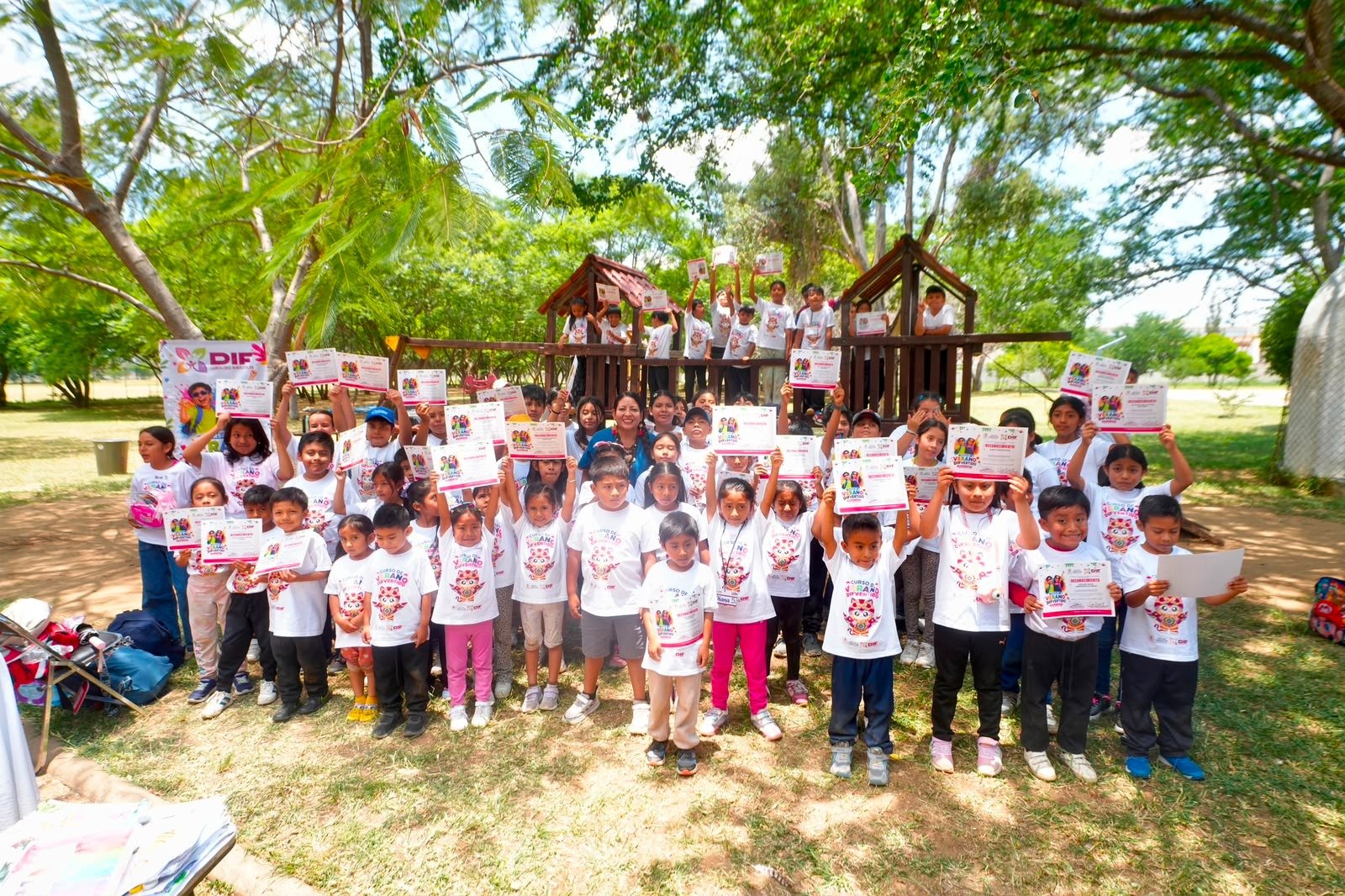 Entre juegos y aprendizajes, concluye el curso de verano “DIFVERTIDO” en Xoxocotlán