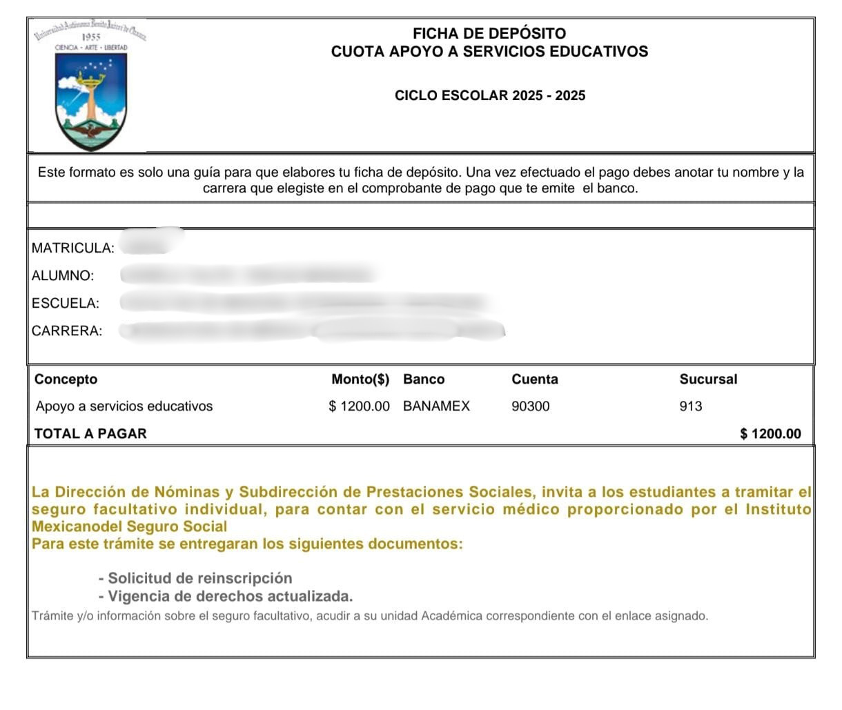 Primeras medidas con Farid Acevedo en Rectoría: cuota de la UABJO aumenta más de 120%