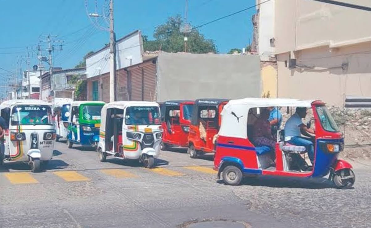 Juchitán tiene 4 mil 500 mototaxis de más; Sego advierte que el reordenamiento ya no puede esperar