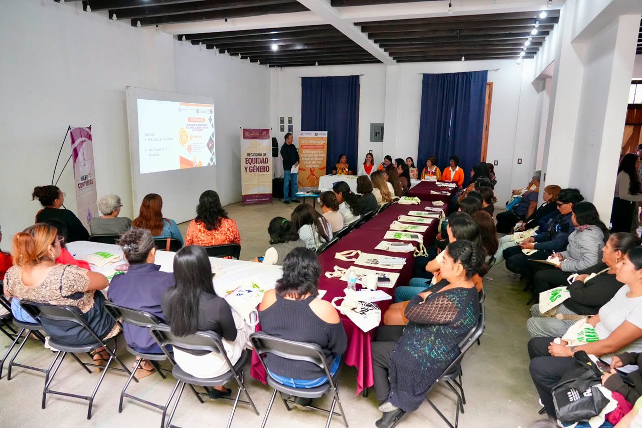 Xoxocotlán abre diálogo entre mujeres para prevenir la violencia de género