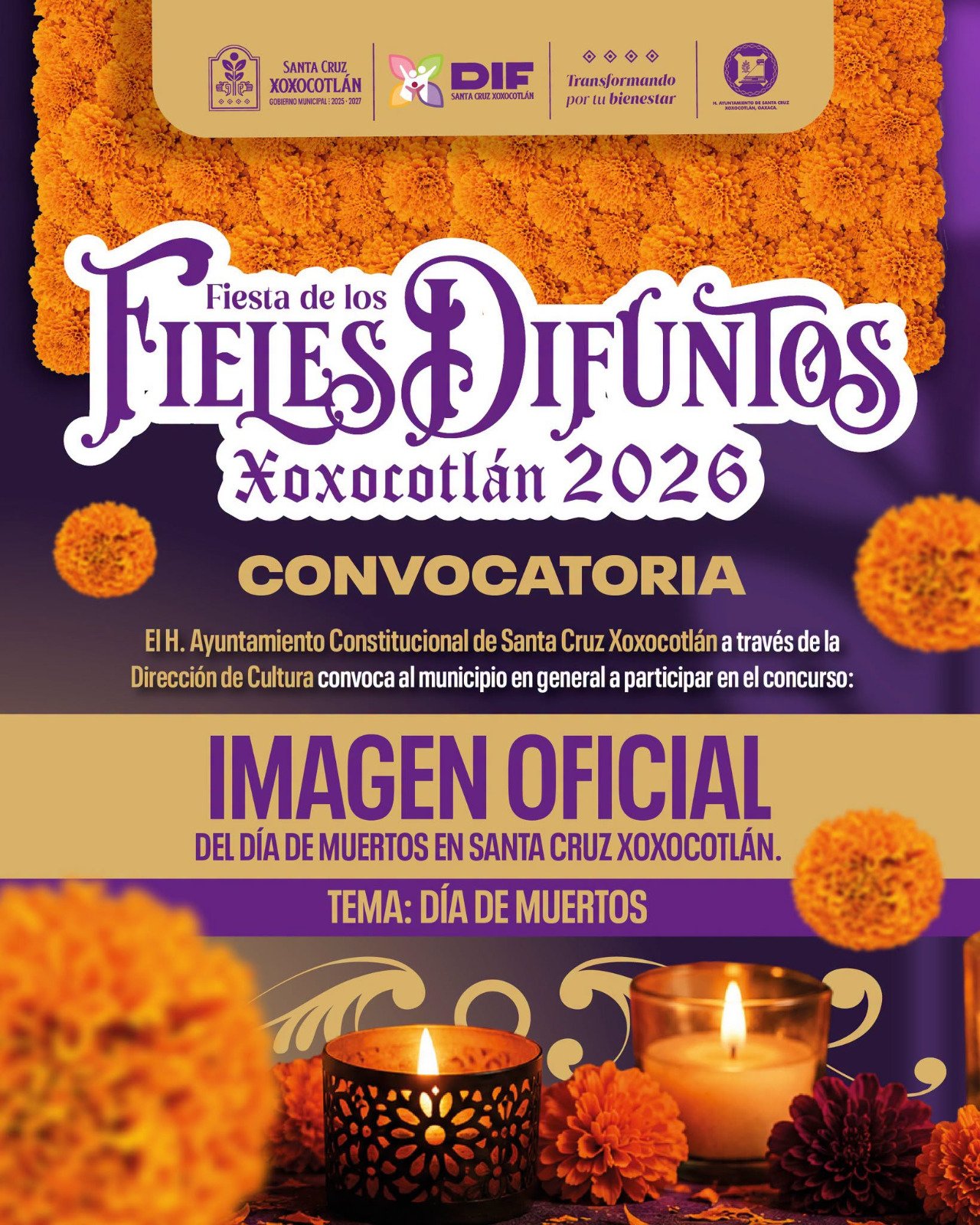 Xoxocotlán abre concurso para crear la imagen oficial del Día de Muertos 2026