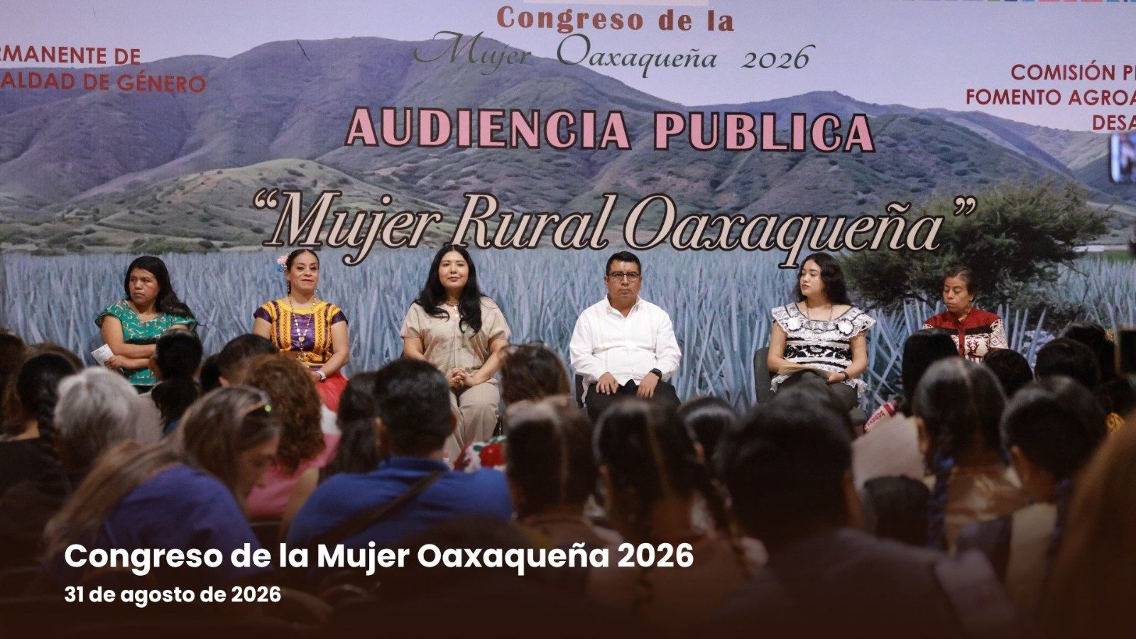 Congreso de Oaxaca pone sobre la mesa derechos agrarios de más de un millón de mujeres rurales