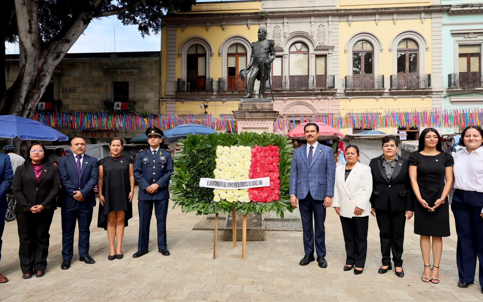 Ray Chagoya recuerda desde Oaxaca a quienes defendieron la soberanía nacional