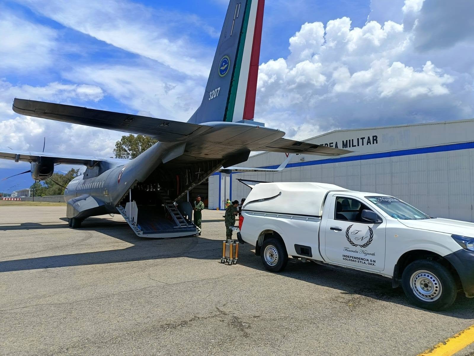 Dan último adiós en Oaxaca al sargento Daniel Servando Jiménez