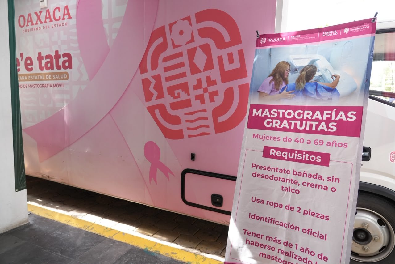 Xoxocotlán inicia jornada de mastografías gratuitas para mujeres de 40 a 69 años