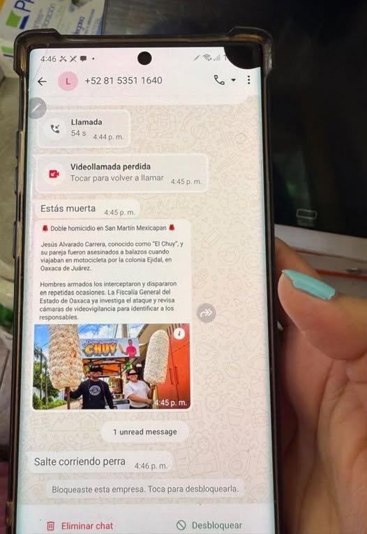 Negocio de elotes denuncia amenazas de muerte y extorsiones tras asesinato de comerciantes en Oaxaca