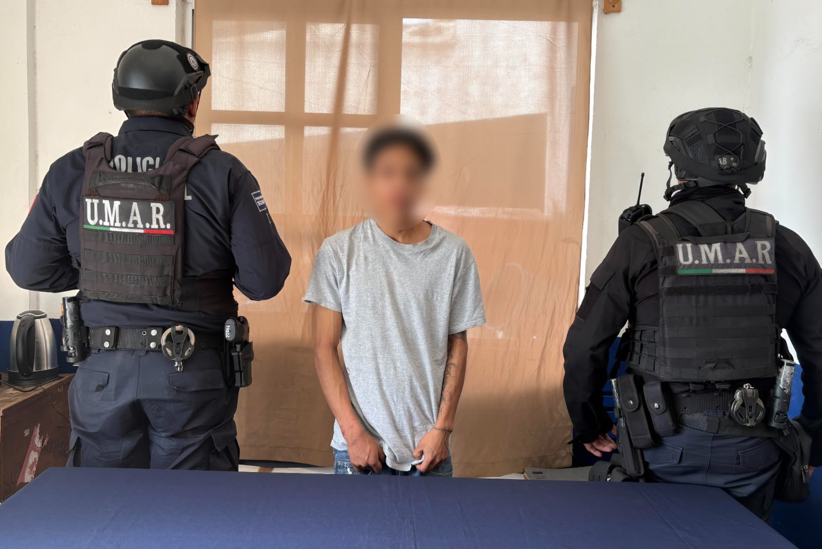 Detienen a persona por presunto intento de robo contra una joven en Oaxaca de Juárez