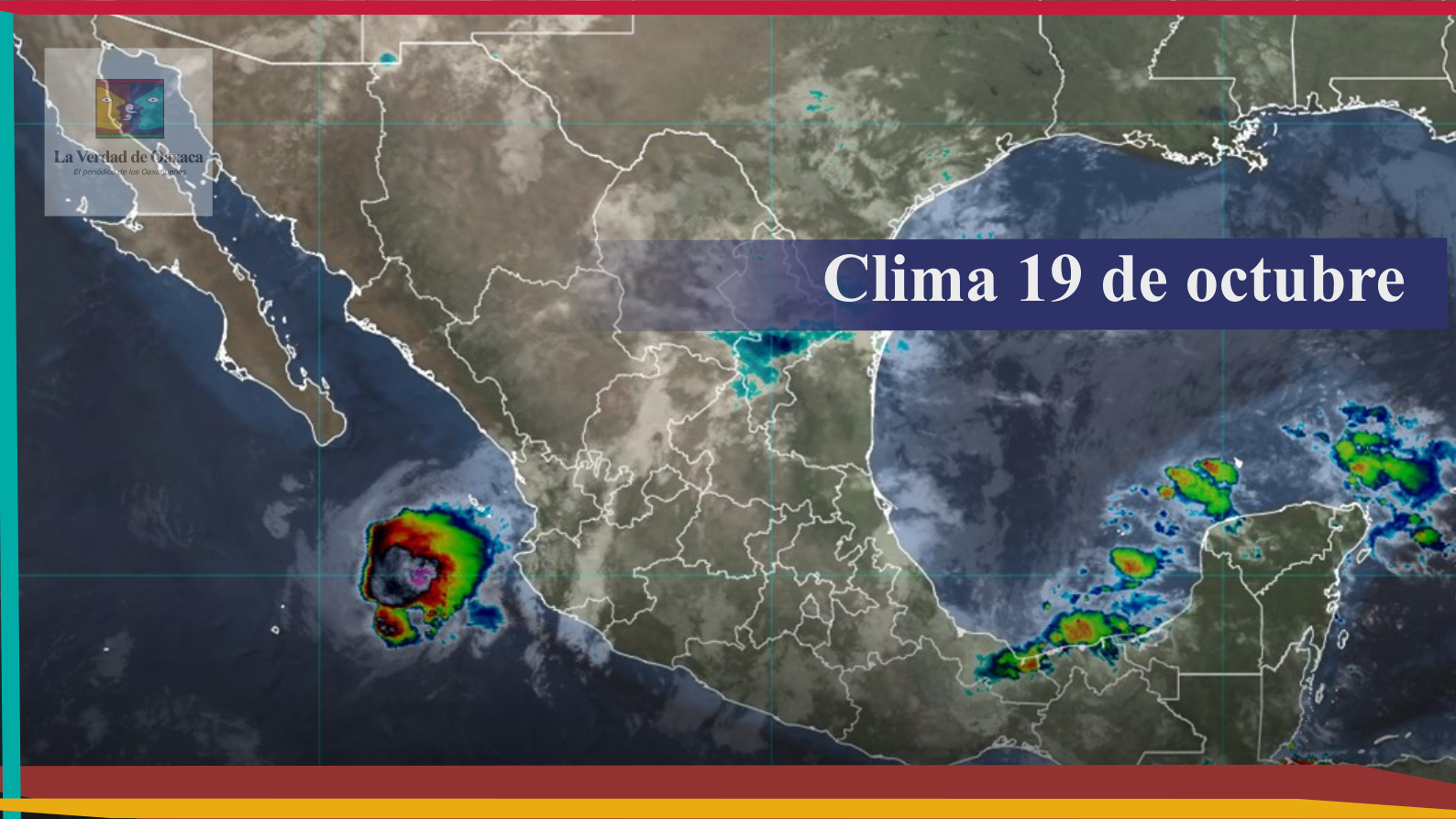 Frente frío 2 provocará lluvias intensas, fuertes vientos y oleaje de hasta tres metros en Oaxaca