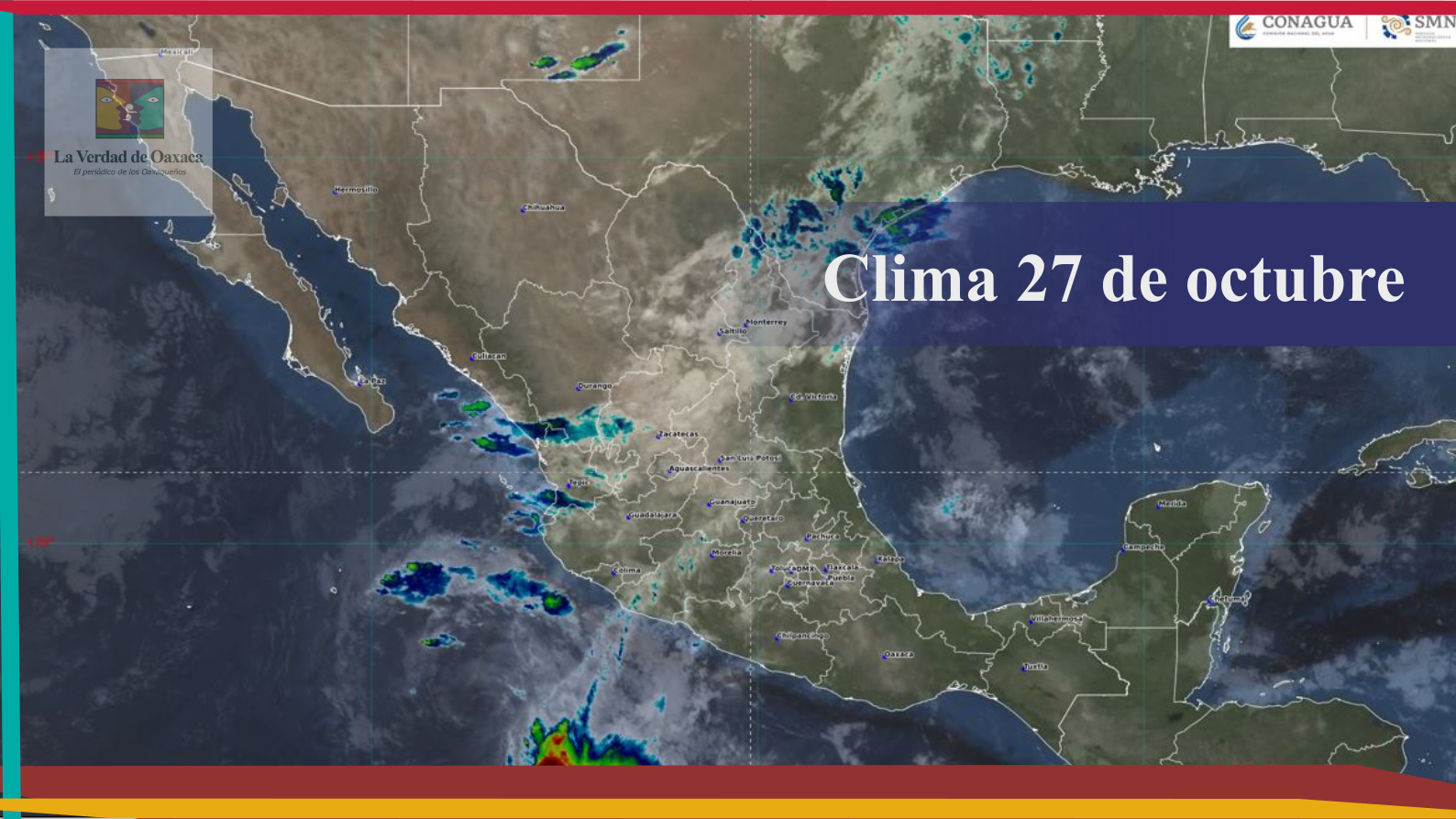 Prevén día soleado en Oaxaca, con frío al amanecer y lluvias aisladas en dos regiones