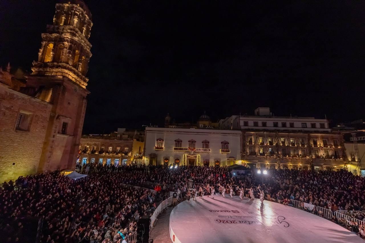 La Guelaguetza conquista Zacatecas con 400 participantes y la riqueza cultural de Oaxaca