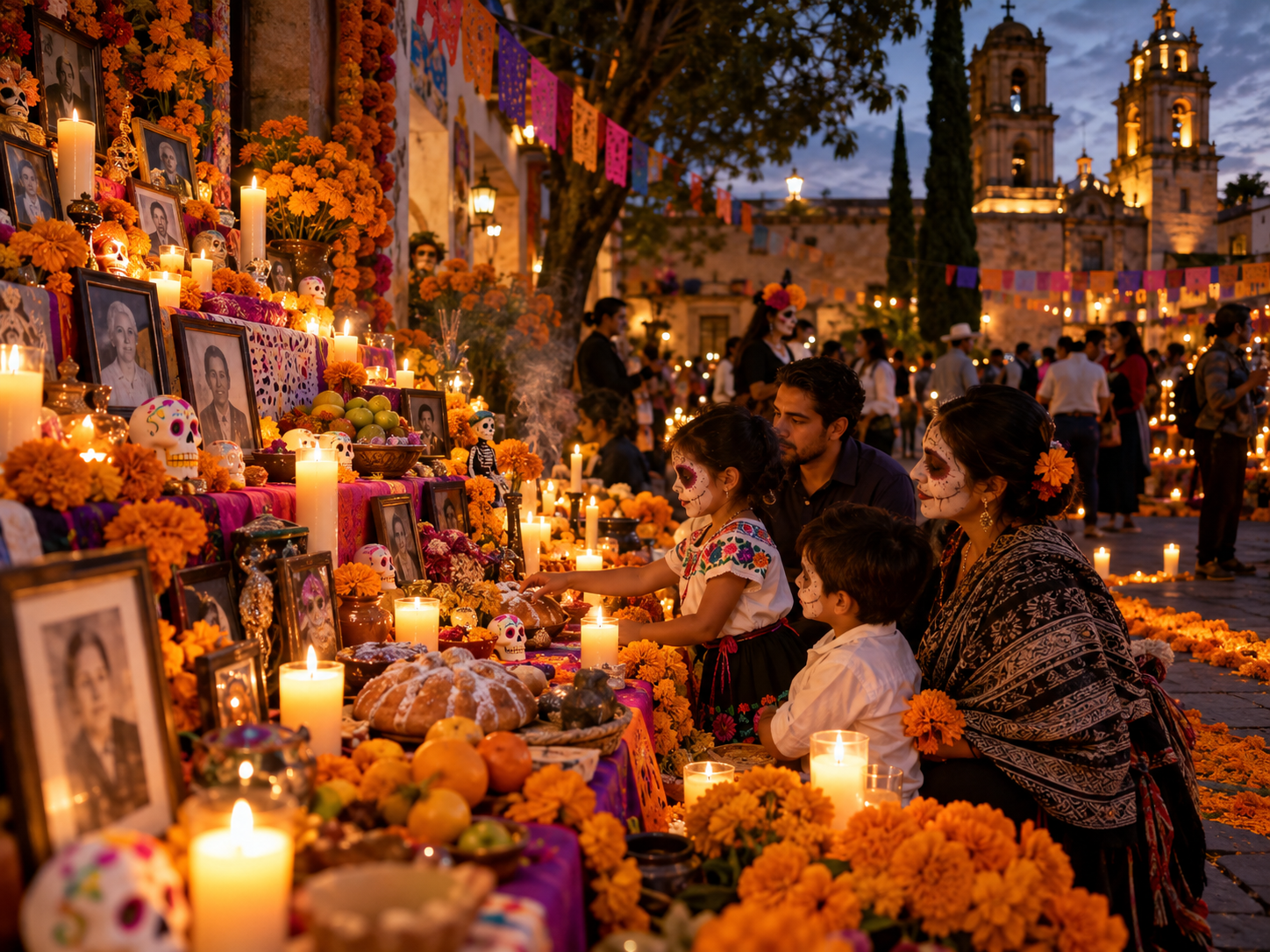 México recibe a las almas de los niños este 1 de noviembre, Día de Todos los Santos